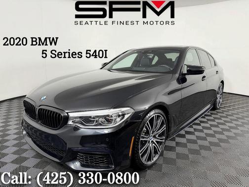 Black Sapphire Metallic 2020 BMW 540 540i