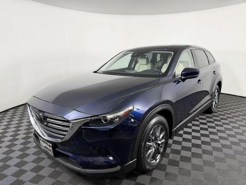 Blue 2023 Mazda CX-9 Touring