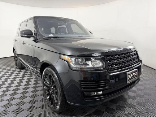 Black 2014 Land Rover Range Rover 5.0L Supercharged