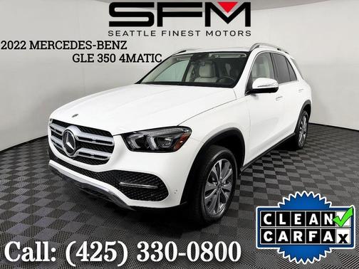 White 2022 Mercedes-Benz GLE 350 4MATIC