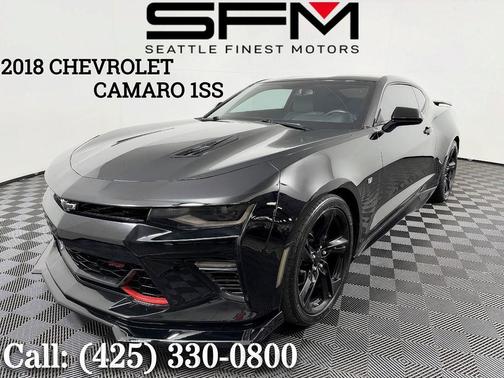 Black 2018 Chevrolet Camaro 1SS