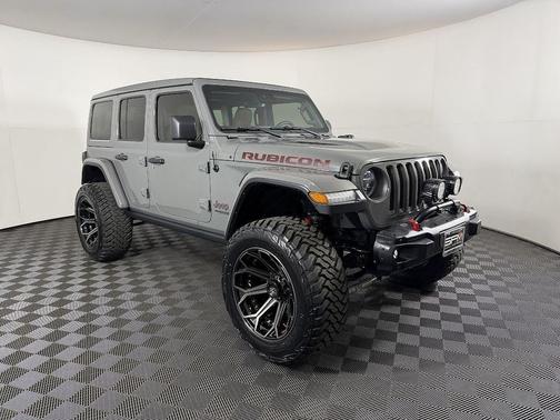 Gray 2019 Jeep Wrangler Unlimited Rubicon