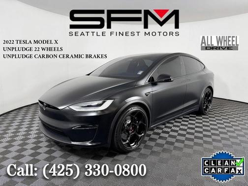 Solid Black 2022 Tesla Model X