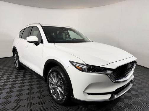 Snowflake White Pearl Mica 2021 Mazda CX-5 Grand Touring