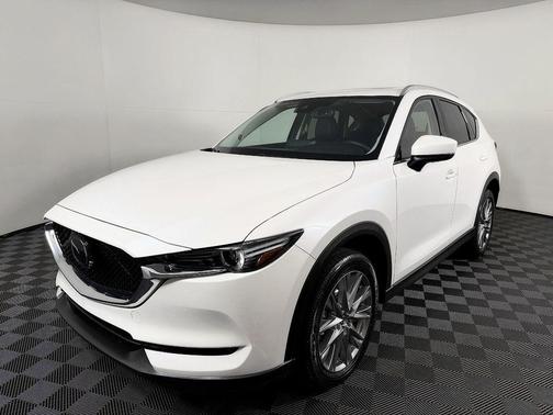 Snowflake White Pearl Mica 2021 Mazda CX-5 Grand Touring