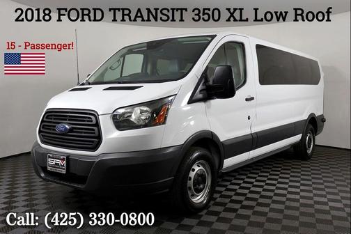 Oxford White 2018 Ford Transit-350 XL