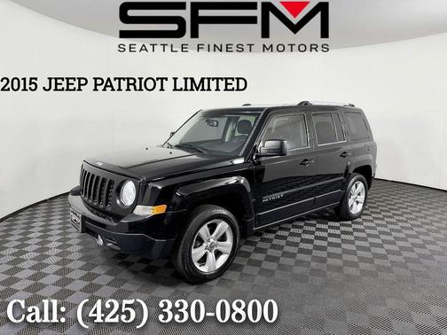 Black 2015 Jeep Patriot Limited