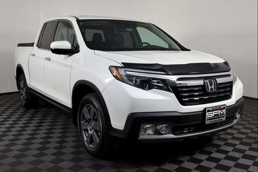 Platinum White Pearl 2020 Honda Ridgeline RTL-E