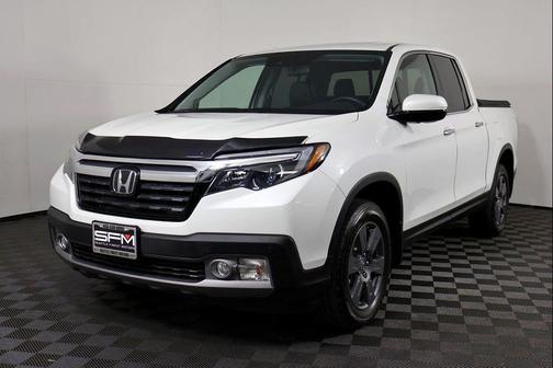 Platinum White Pearl 2020 Honda Ridgeline RTL-E