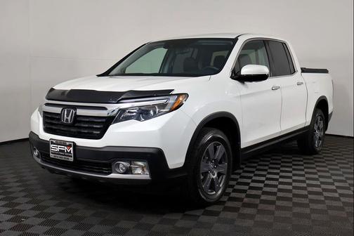 Platinum White Pearl 2020 Honda Ridgeline RTL-E