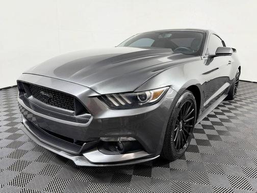 Gray 2016 Ford Mustang GT
