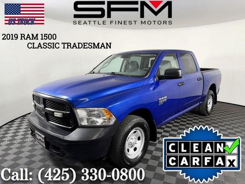 Blue Streak Pearlcoat 2019 RAM 1500 Tradesman
