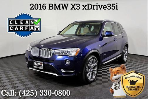 2016 BMW X3 xDrive35i