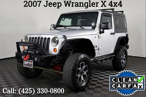 Bright Silver Metallic 2007 Jeep Wrangler X