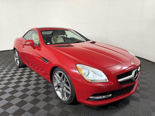 Red 2015 Mercedes-Benz SLK-Class SLK 250
