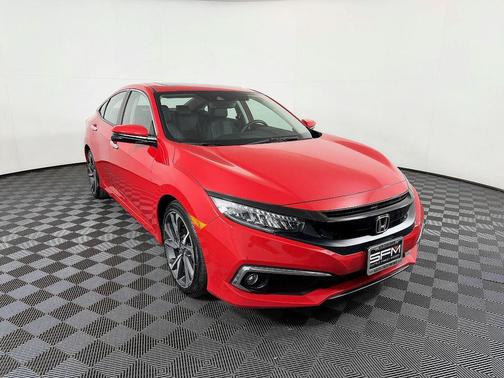 Red 2020 Honda Civic Touring