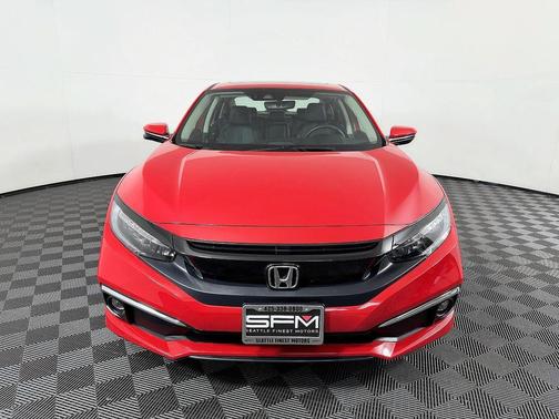 Red 2020 Honda Civic Touring