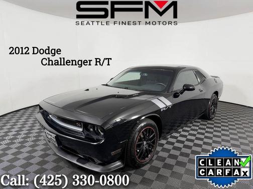 Black Clearcoat 2012 Dodge Challenger R/T