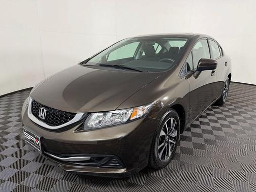 Brown 2014 Honda Civic EX