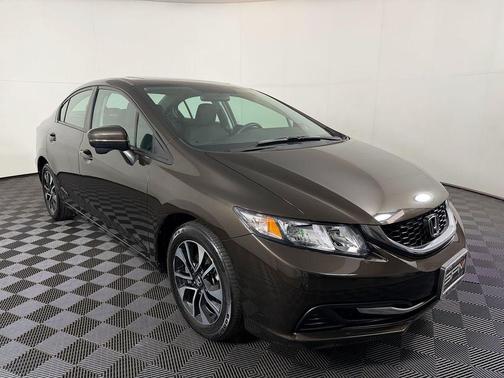 Brown 2014 Honda Civic EX