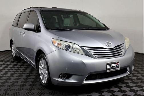 Silver Sky Metallic 2011 Toyota Sienna Limited