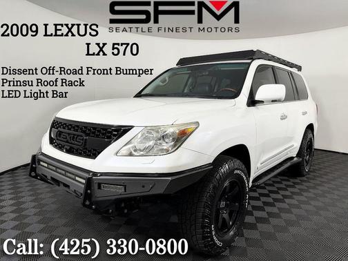 Starfire Pearl 2009 Lexus LX 570 Base