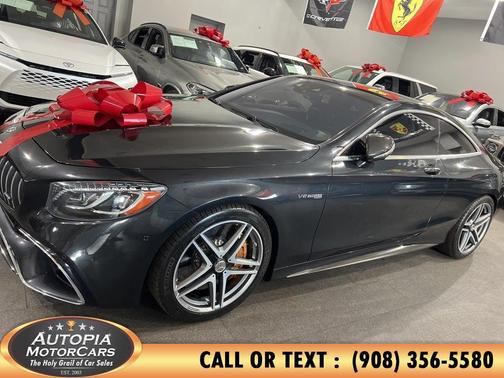 Black 2018 Mercedes-Benz AMG S 63 4MATIC