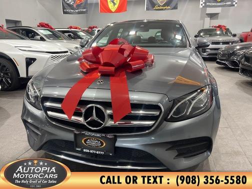 Gray 2018 Mercedes-Benz E-Class 4MATIC