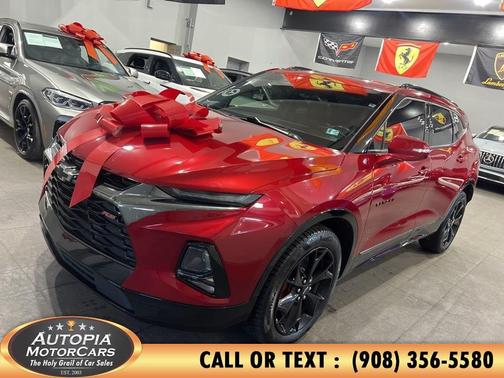 Cherry Red Tintcoat 2022 Chevrolet Blazer RS