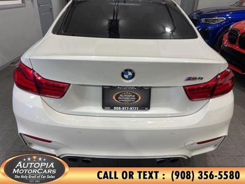 White 2018 BMW M4 Base