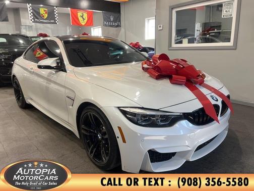 White 2018 BMW M4 Base