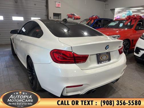 White 2018 BMW M4 Base