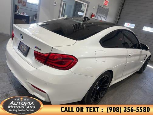 White 2018 BMW M4 Base