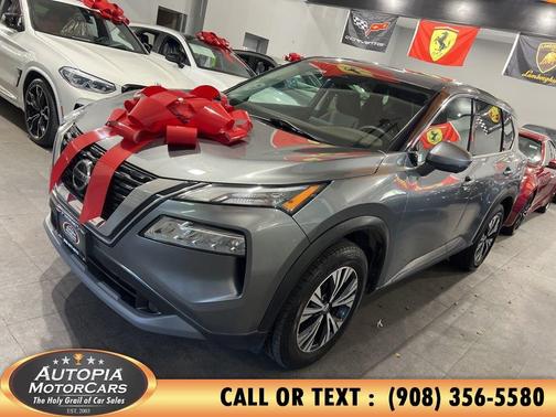 Gun Metallic 2021 Nissan Rogue SV