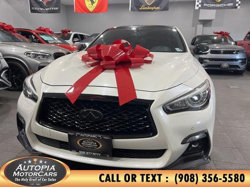 Majestic White 2020 INFINITI Q50 Base