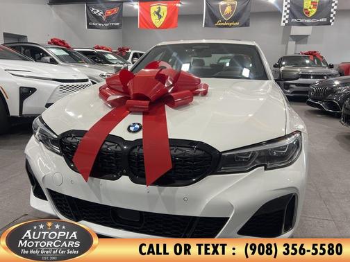 White 2020 BMW M340 M340i xDrive Sedan