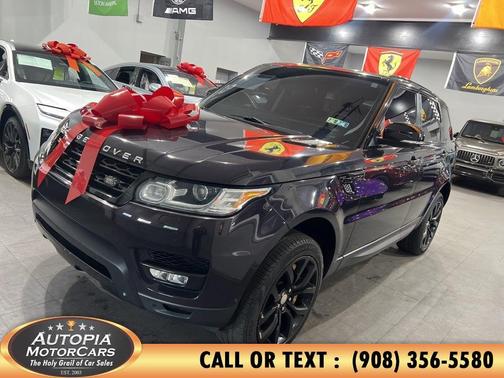 Santorini Black 2014 Land Rover Range Rover Sport Supercharged Autobiography