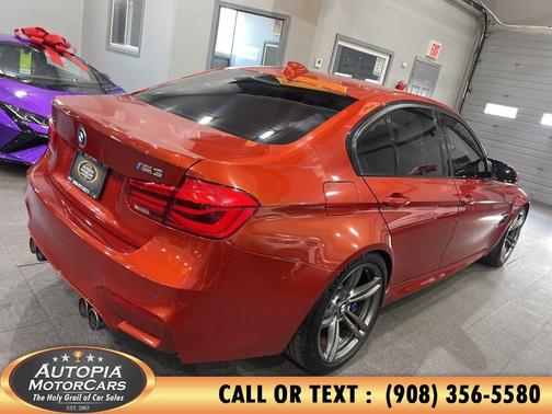 Sakhir Orange II Metallic 2018 BMW M3 Base
