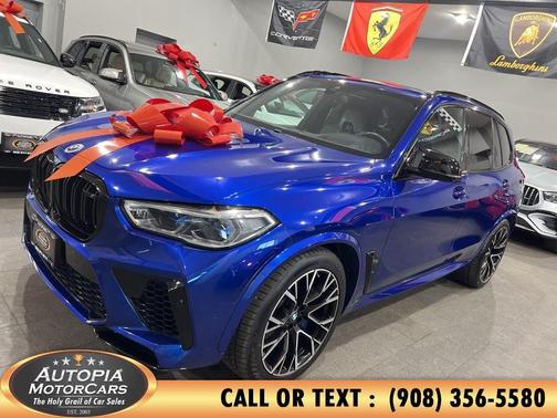 Marina Bay Blue Metallic 2020 BMW X5 M Base