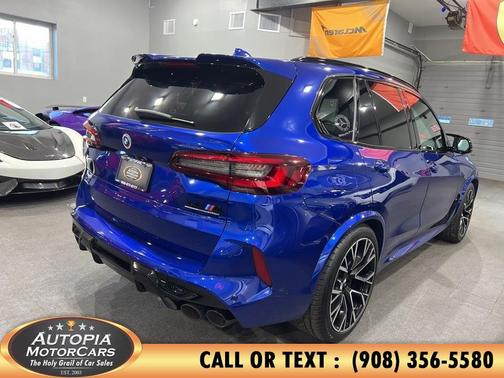 Marina Bay Blue Metallic 2020 BMW X5 M Base