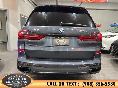 Arctic Grey Metallic 2021 BMW X7 M50i