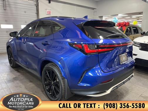 Ultrasonic Blue Mica 2.0 2022 Lexus NX 350 F SPORT Handling