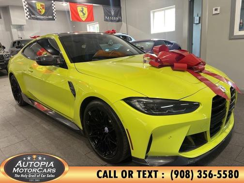 Sao Paulo Yellow 2023 BMW M4 Competition xDrive