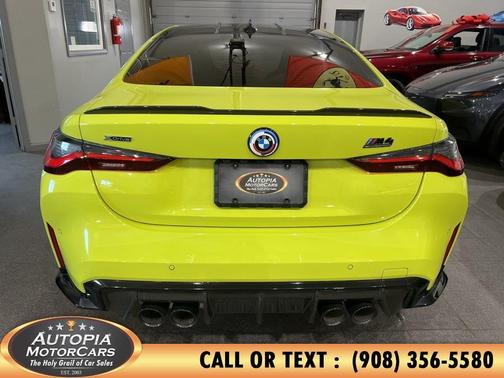 Sao Paulo Yellow 2023 BMW M4 Competition xDrive