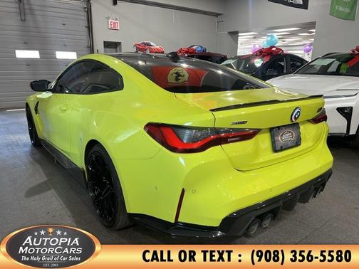 Sao Paulo Yellow 2023 BMW M4 Competition xDrive