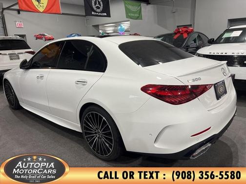 White 2024 Mercedes-Benz C-Class C 300 AMG W/Night Package