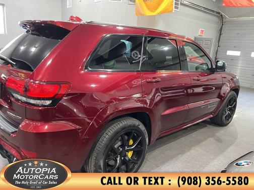 Velvet Red Pearlcoat 2018 Jeep Grand Cherokee Trackhawk