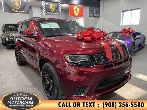 Velvet Red Pearlcoat 2018 Jeep Grand Cherokee Trackhawk