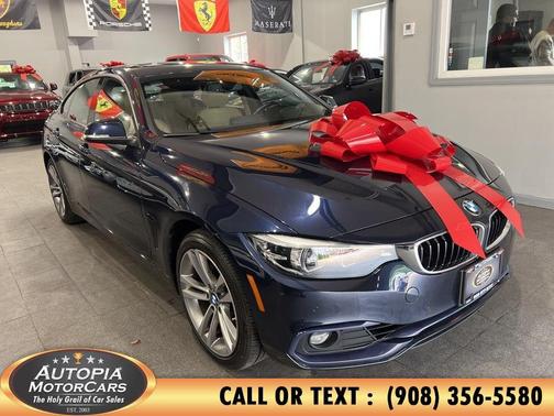 Blue 2018 BMW 430 Gran Coupe i xDrive