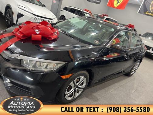 Crystal Black Pearl 2016 Honda Civic LX